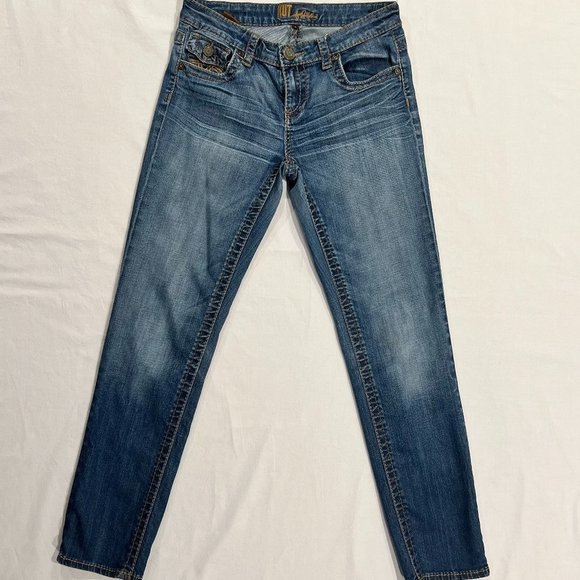 Kut From The Kloth Straight Leg Jean - Picture 1 of 9